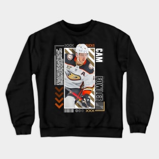 Cam Fowler Paper Poster Version 10 Crewneck Sweatshirt